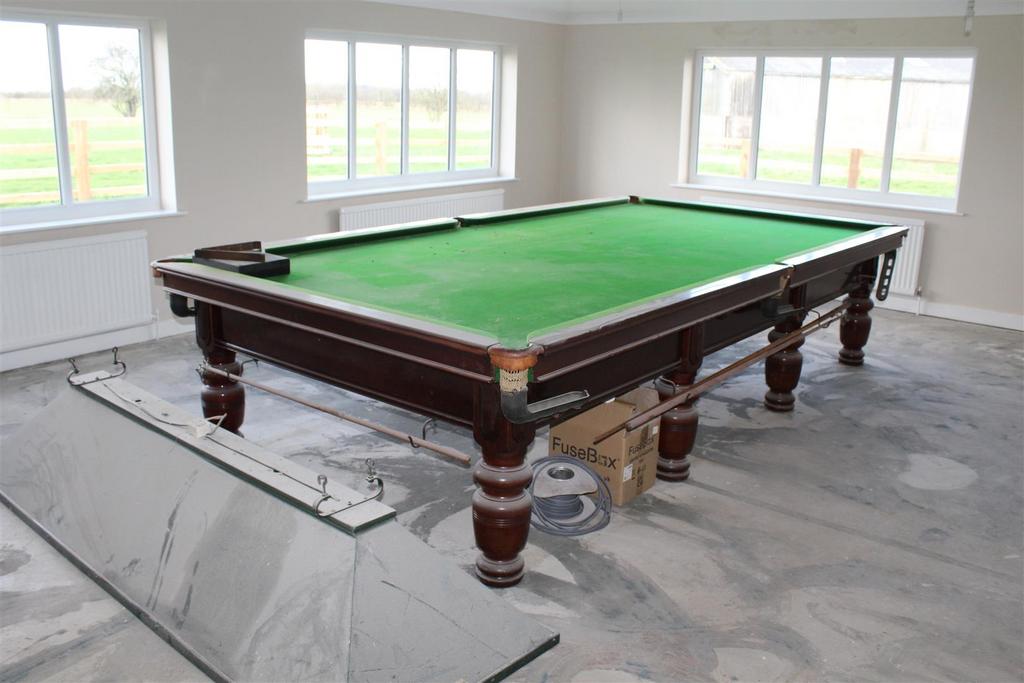 Snooker room