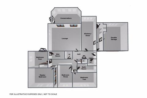 4 bedroom detached bungalow for sale, Wentworth Drive, Lichfield WS14