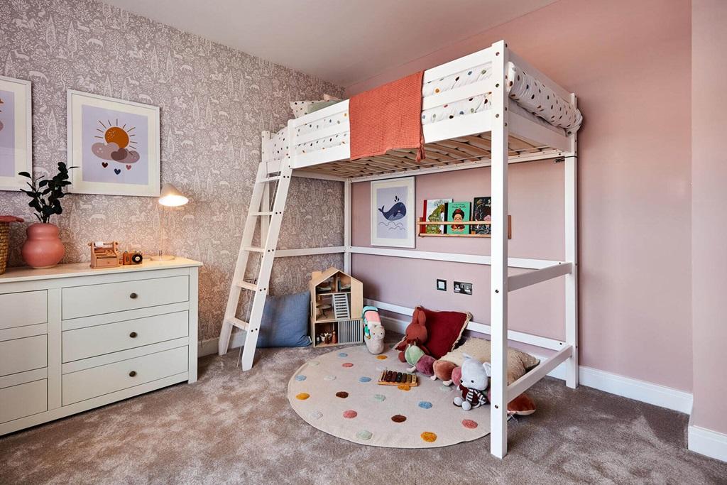 Bedroom 3 is the perfect place for younger...