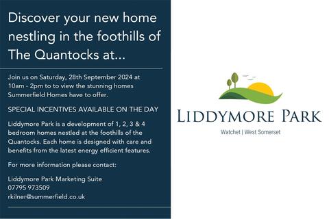 4 bedroom detached house for sale, The Crowcombe, Liddymore Park, Liddymore Road, Watchet, Somerset, TA23