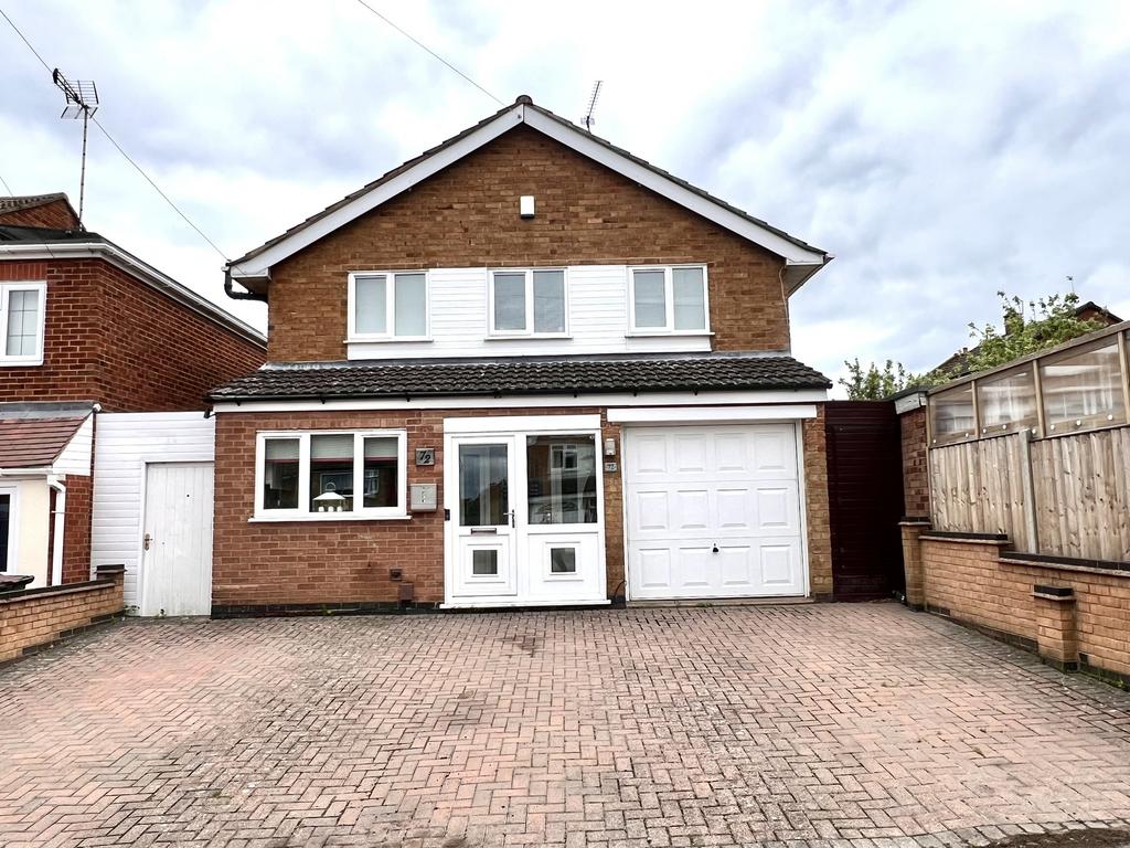 Horsewell Lane, Wigston, LE18 3 bed detached house for sale £350,000