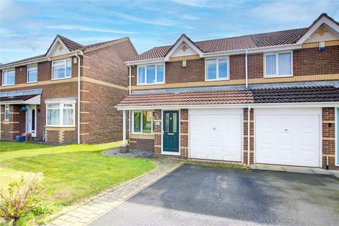 3 bedroom semi-detached house for sale, Railway Close, Sherburn Village, Durham, DH6