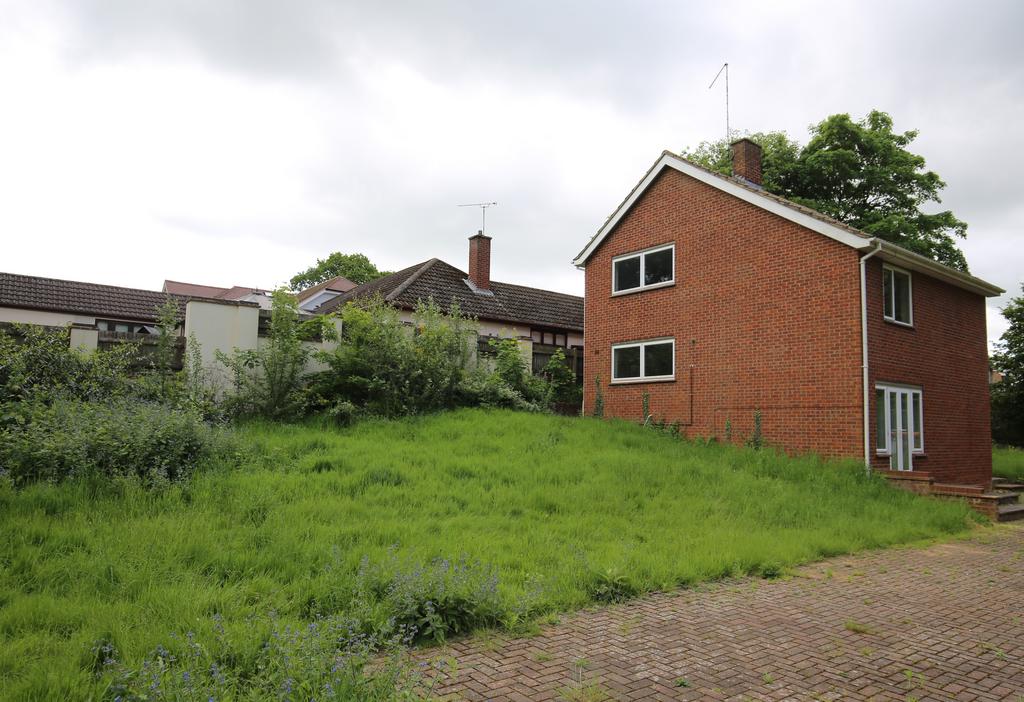 Rear of property