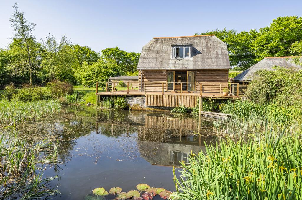 Lake and House