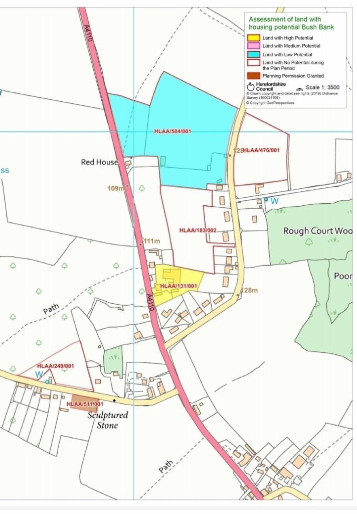 Area for development opportunity