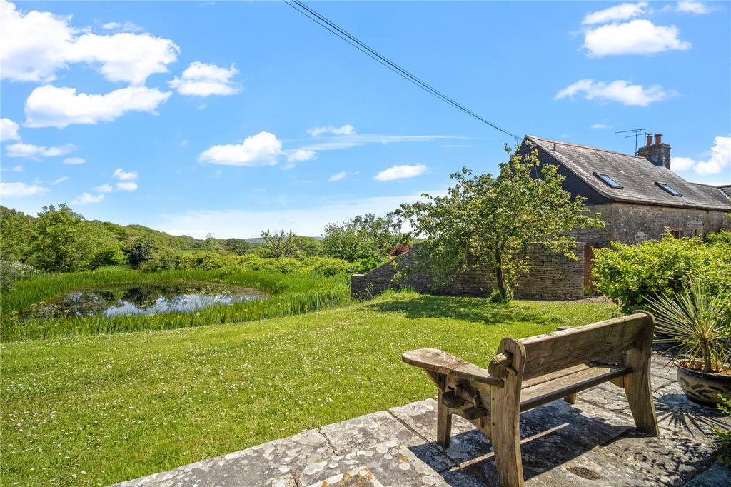 Church Knowle, Wareham, Dorset 3 bed semidetached house for sale £
