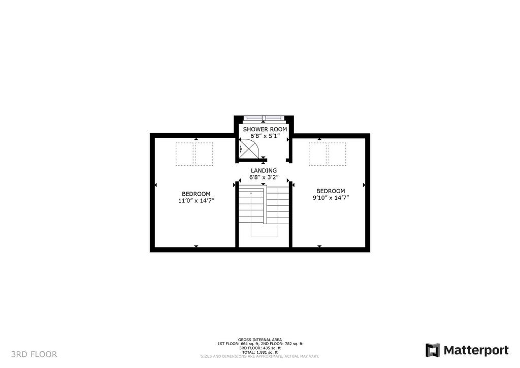 Top Floor Floorplan