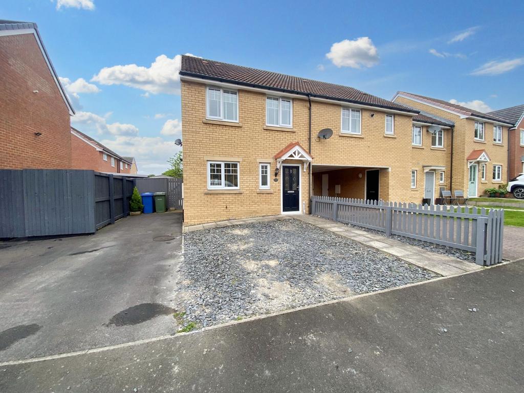 Pickering Close, Cramlington... 3 bed semidetached house for sale £