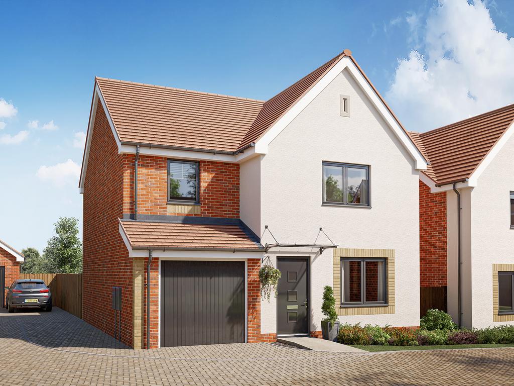 Plot 43, The Burnham at Boyton Place... 4 bed detached house for sale