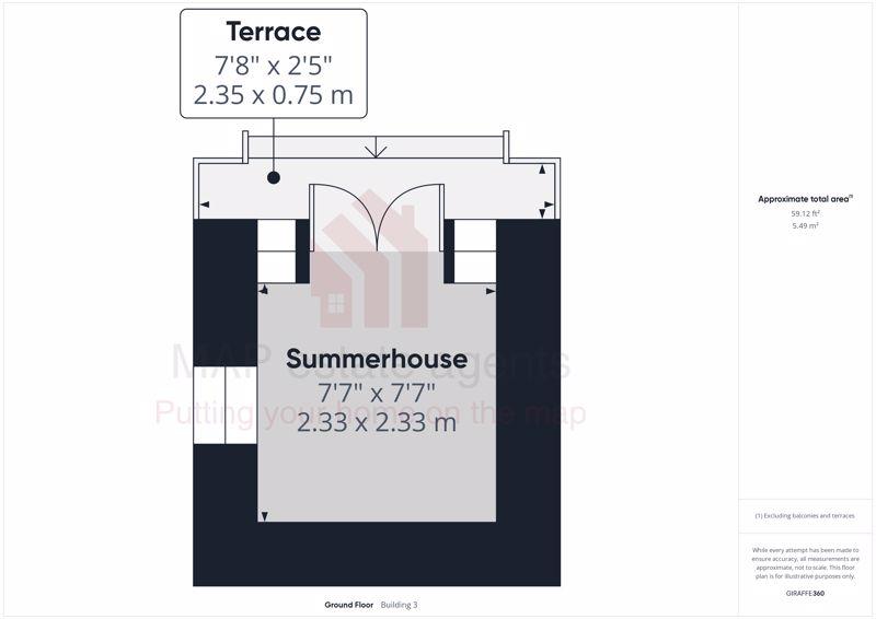Summerhouse floor