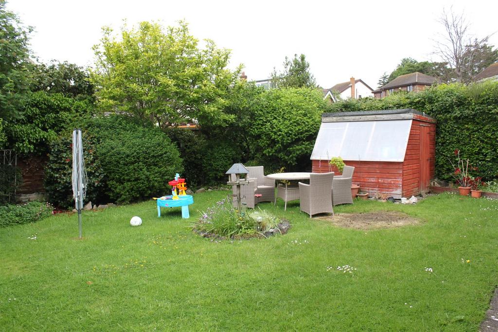 Rear garden