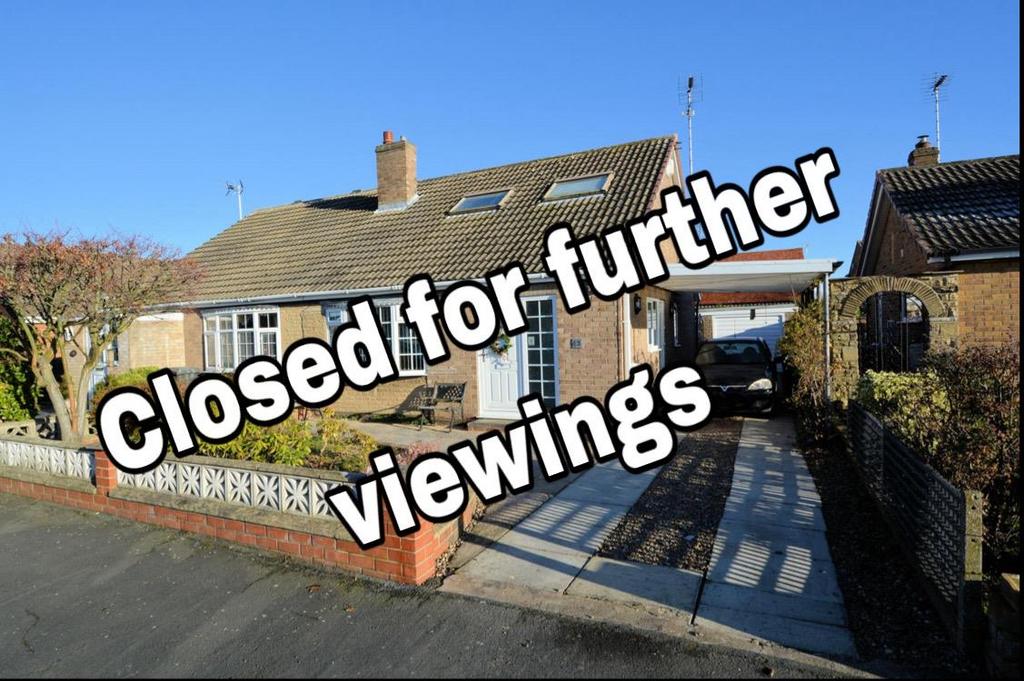 Foxdale Avenue, Thorpe Willoughby, Selby 2 bed semidetached bungalow to rent £750 pcm (£173 pw)