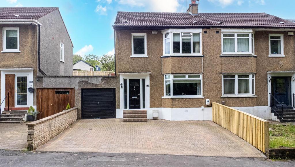 Seil Drive, Glasgow 3 bed semidetached house for sale £280,000