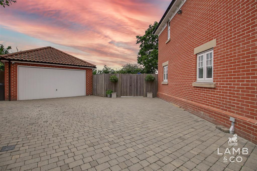 Double garage