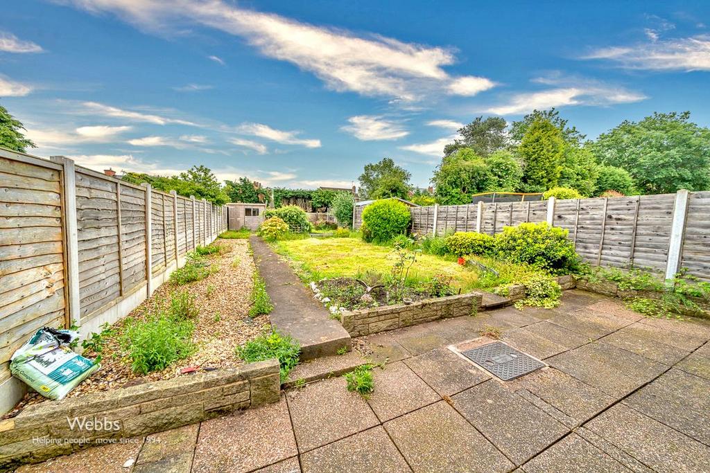 Rear garden