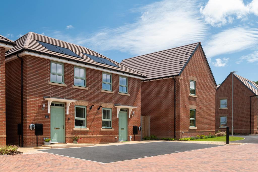 Outside view of the Wilford 2 bedroom home