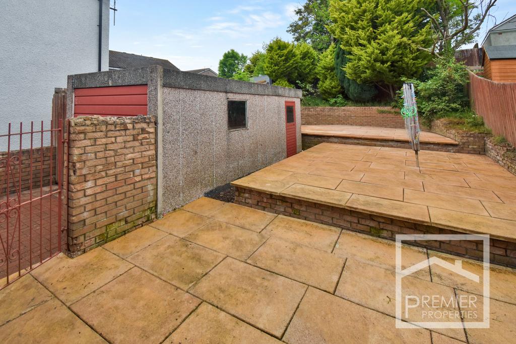 Rear garden