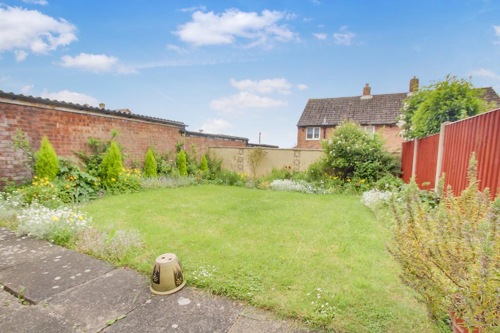 Rear garden