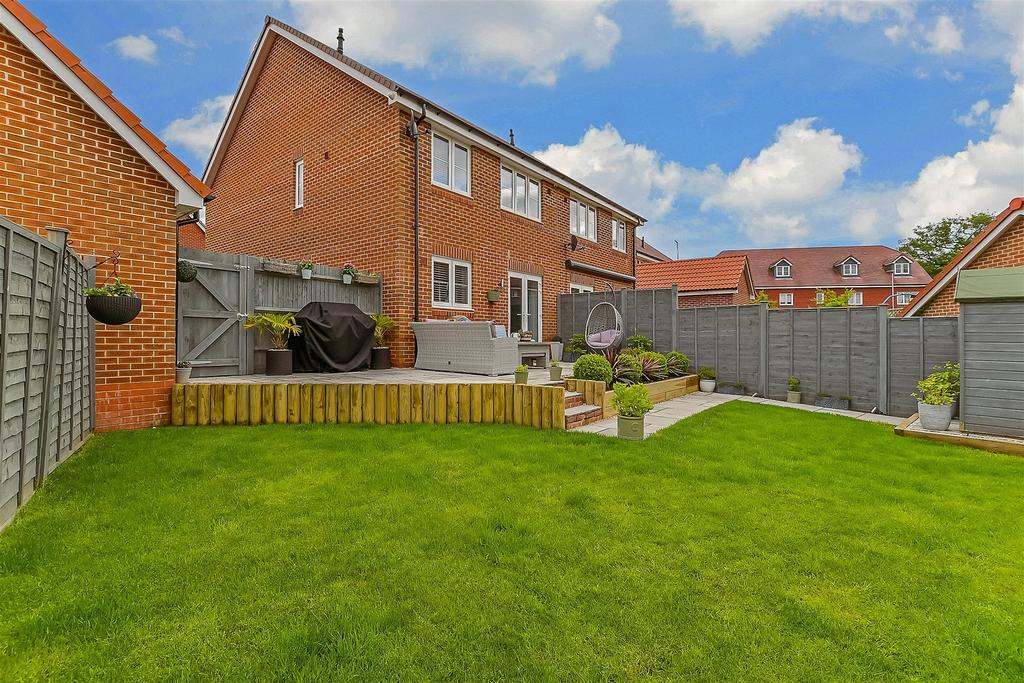 Centenary Road, Southwater, Horsham... 3 bed semidetached house for