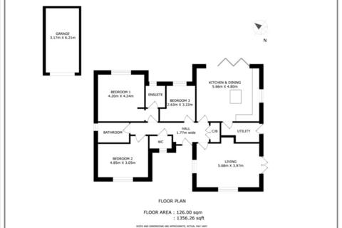 3 bedroom detached bungalow for sale, Spalding Way, Chelmondiston