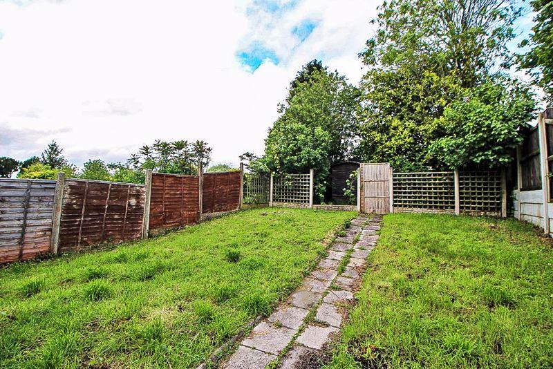 Rear garden