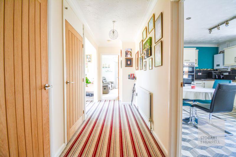 Hallway into Kitchen