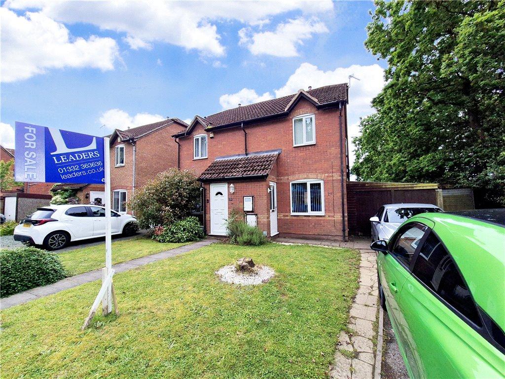 Smalley Drive, Oakwood, Derby 2 bed semidetached house for sale £165,000