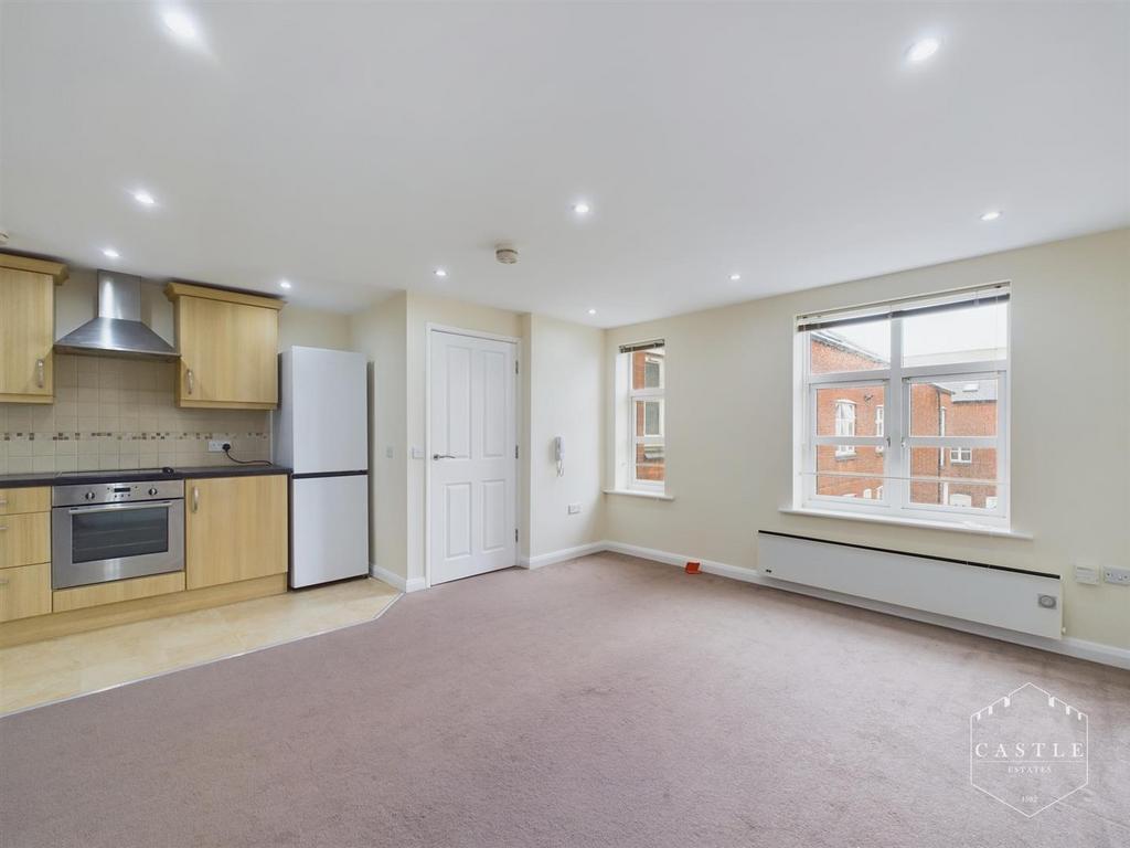 Open plan living kitchen