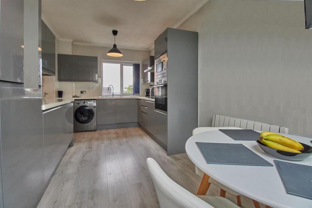 Refitted dining kitchen to rear