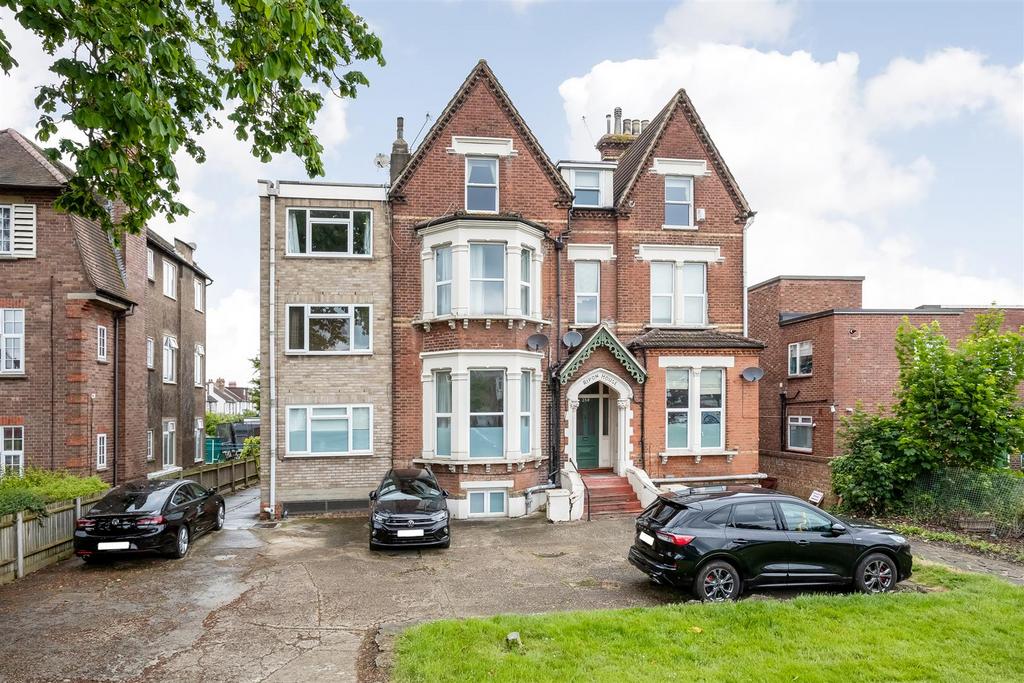 Front with residents' off street parking