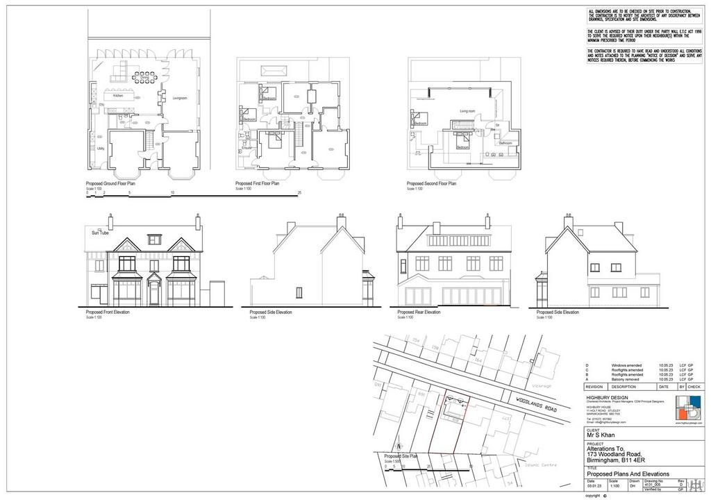 Planning permission Architects plan