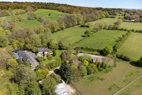 4 bedroom detached house for sale, Farmhouse and Barn with 38 Acres on Artists Lane, Nether Alderley