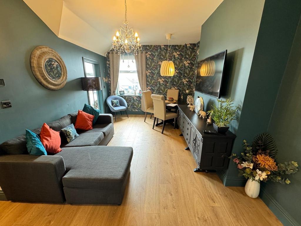 Lounge into Dining Area