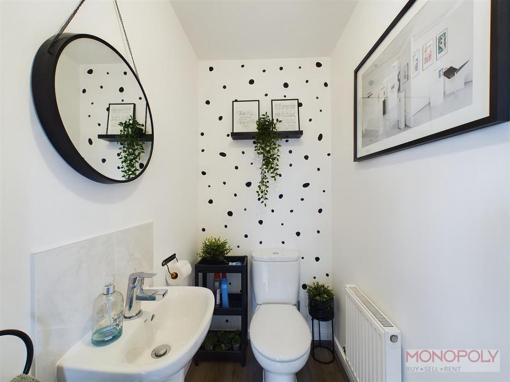 Downstairs cloakroom