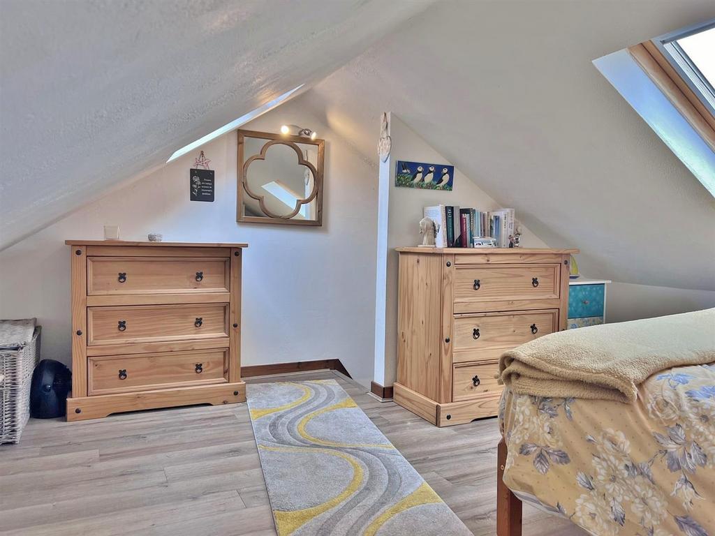 Bedroom towards the stairs