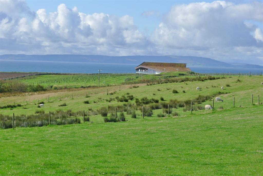 View to distillery from approach road