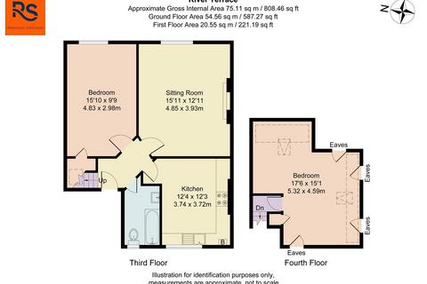 2 bedroom flat for sale, River Terrace, Henley-On-Thames RG9