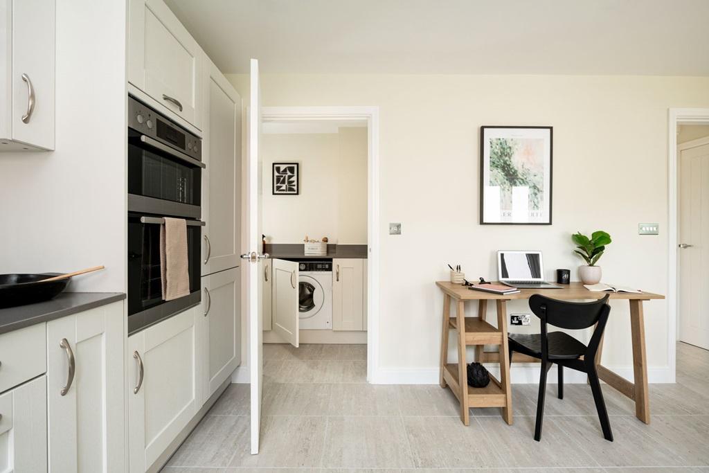 Separate utility room from the kitchen