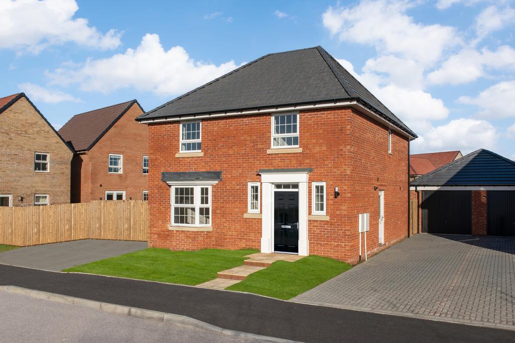 Outside view 4 bedroom detached Kirkdale home