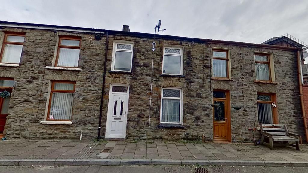 6 Jenkin Street, Porth, Mid... 3 bed terraced house for sale £64,000