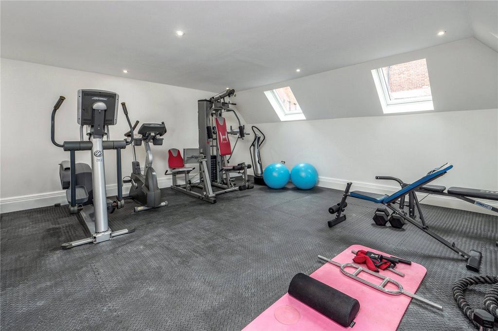 Gym Above Garage
