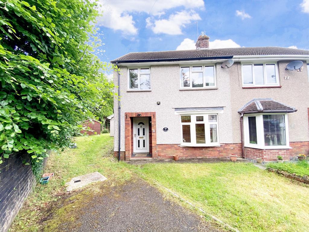Graigydderi, Glais, Swansea, City... 3 bed semidetached house for