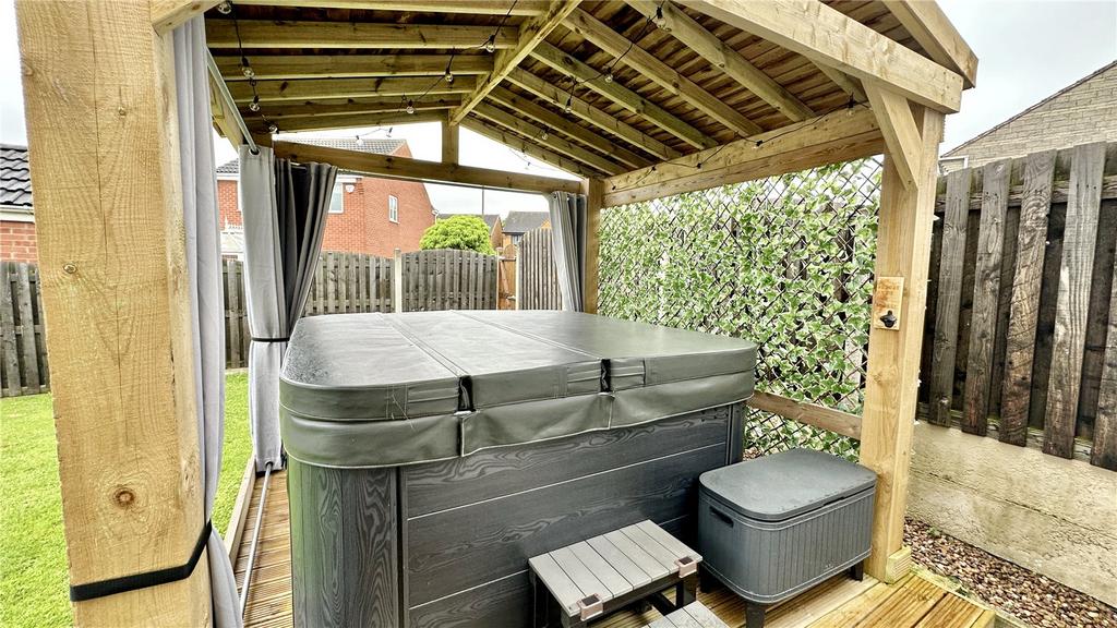 Spce For Hot Tub