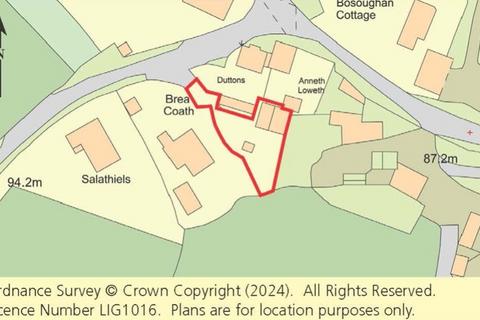 Land for sale, Bosoughan, Newquay, TR8