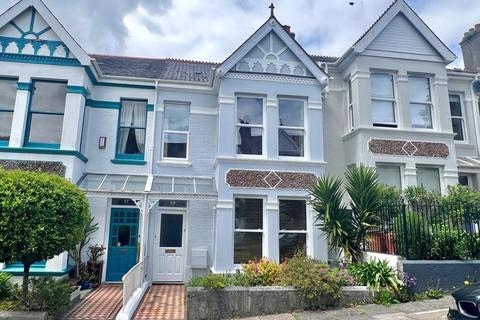 3 bedroom terraced house for sale, Edgcumbe Park Road, Peverell, Plymouth. A gorgeous 3 bedroomed family home, large GARAGE, lots of character. No chain.