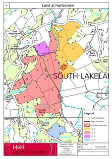 Land for sale, Cartmel Fell, Cumbria LA23