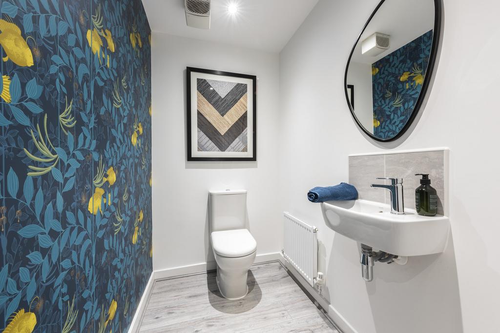 Indicative WC, Contemporary Modern Decoration