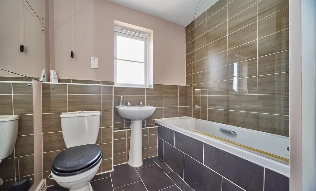 Bathroom to front