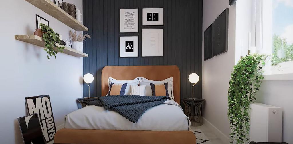 Washington Mews bedroom