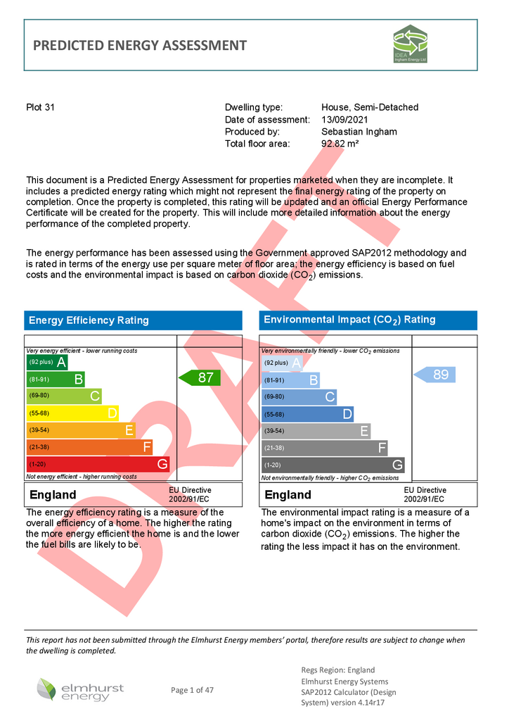 EPC Certificate